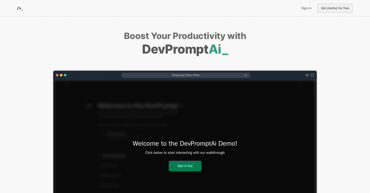 DevPrompt featured image