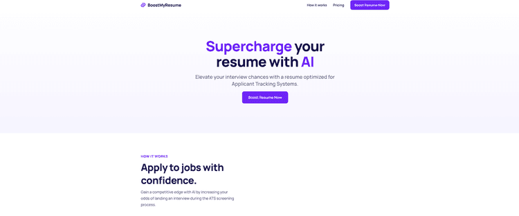 BoostMyResume featured image