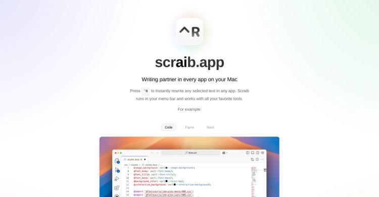 Scraib.app featured image