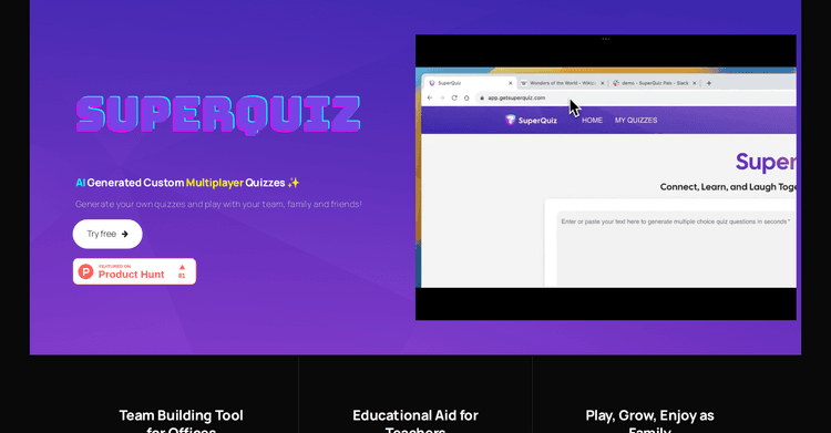 SuperQuiz featured image