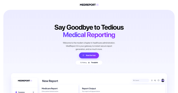 Medreport featured image