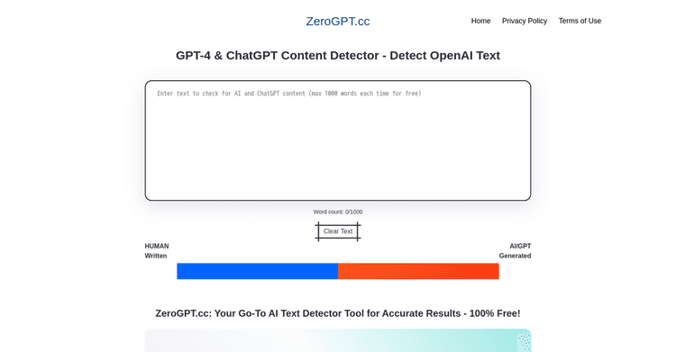 ZeroGPT.CC featured image