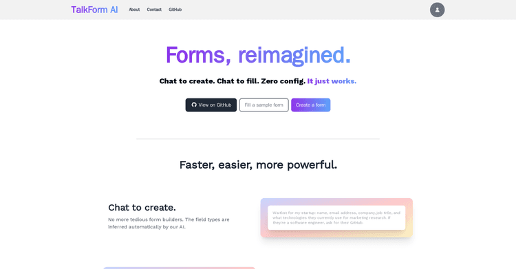 TalkForm.ai featured image