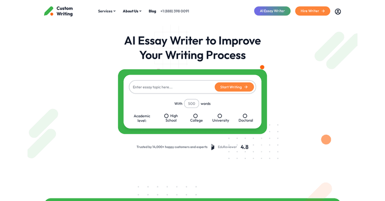 CustomWriting featured image
