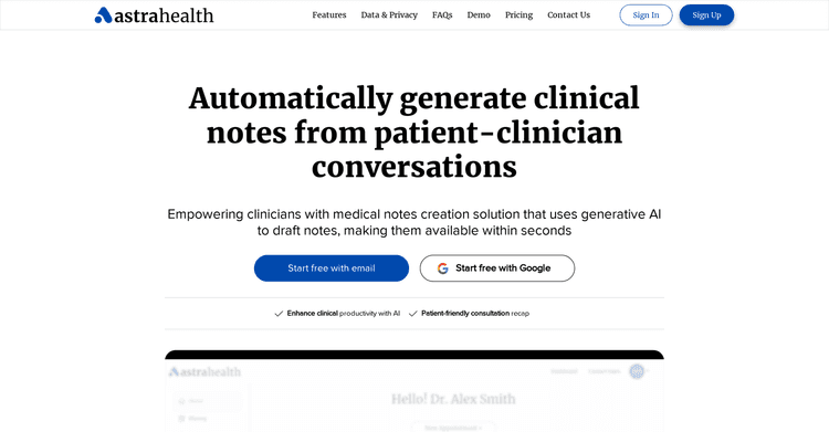 Astra Health featured image