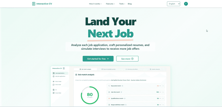 Interactive CV featured image