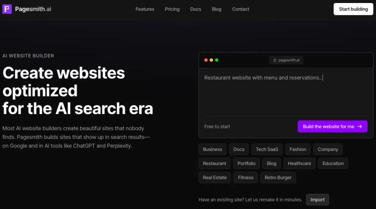 Pagesmith.ai featured image