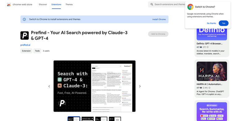 Prefind featured image