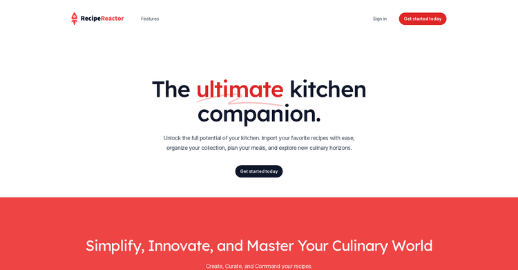 Recipe reactor featured image