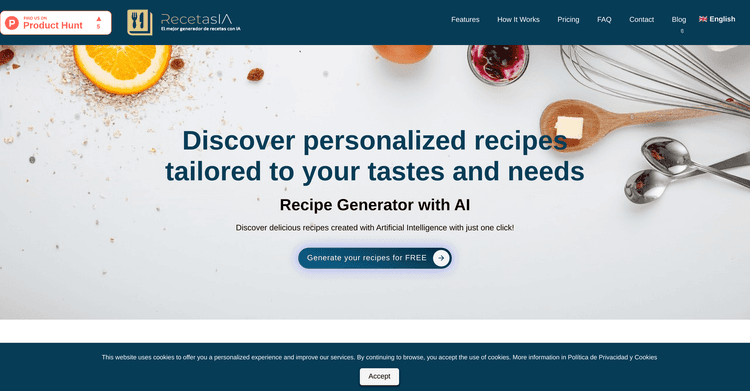 RecetasIA featured image
