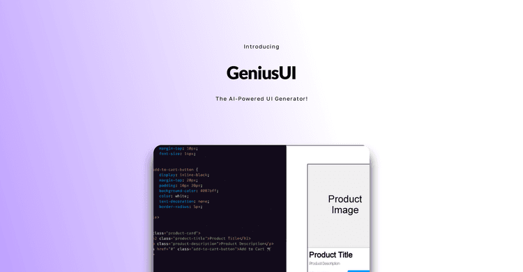 GeniusUI featured image