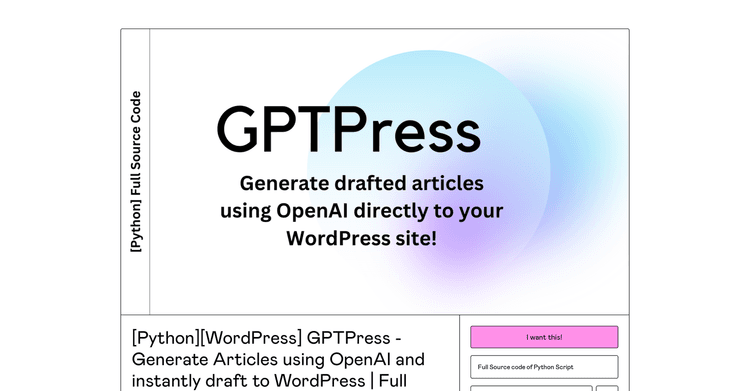 GPTPress featured image