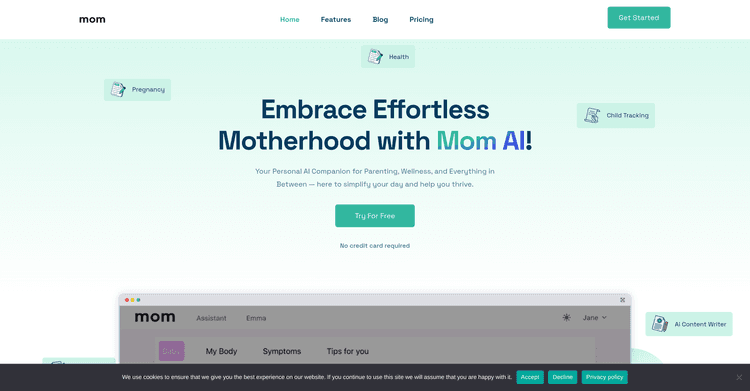 Mom AI featured image