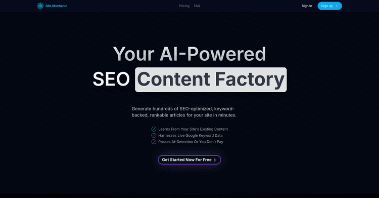 Site Mechanic featured image
