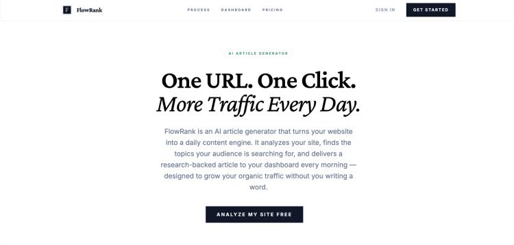 FlowRank featured image