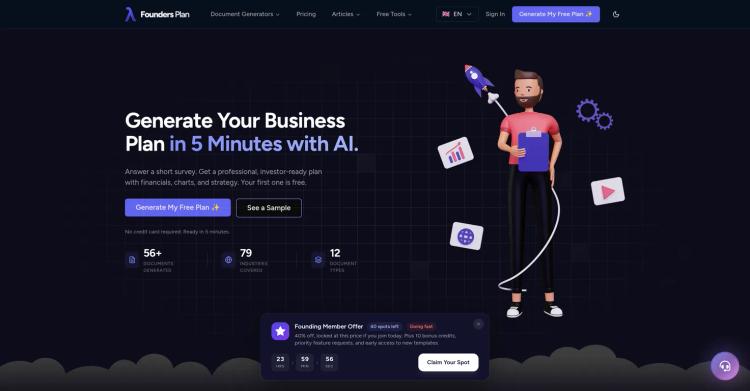 FoundersPlan.ai featured image