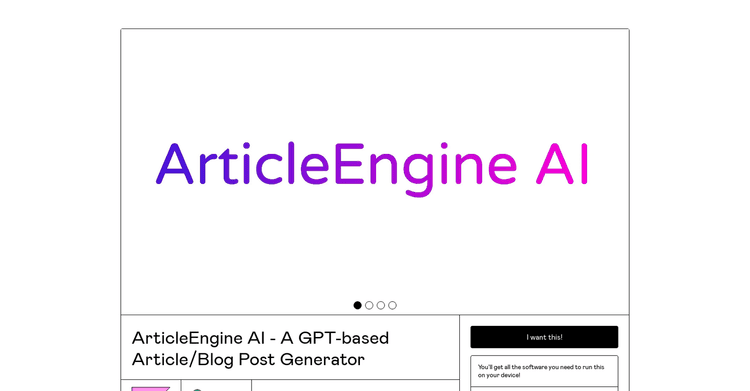 ArticleEngine featured image