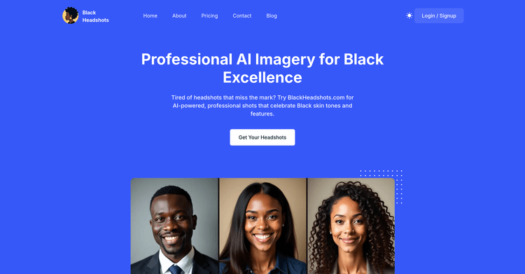 Black Headshots AI featured image
