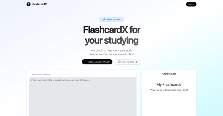 FlashcardX featured image