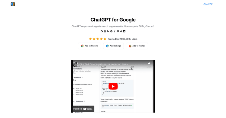 ChatGPT for Google featured image