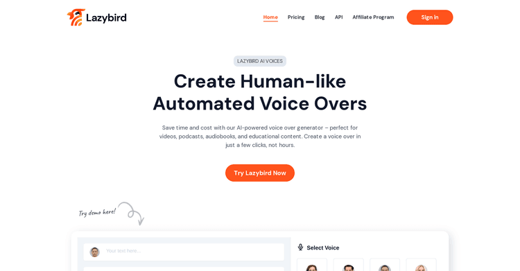 Lazybird featured image