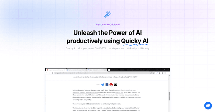 QuickyAI featured image