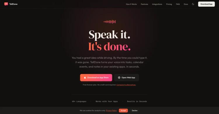 TellDone featured image