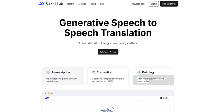 Speechlab featured image