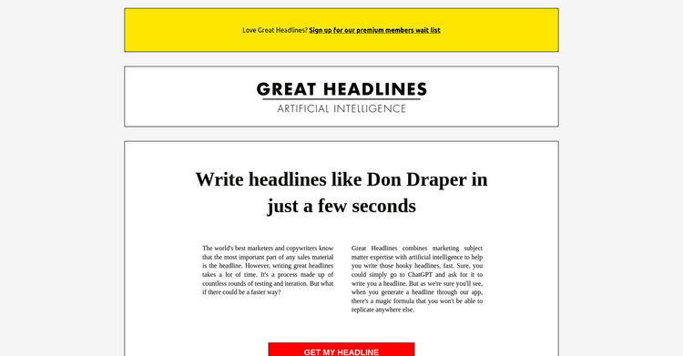 Great Headlines featured image