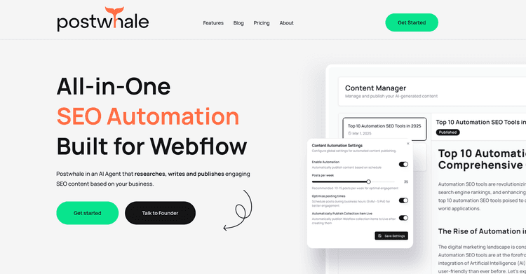 Postwhale featured image