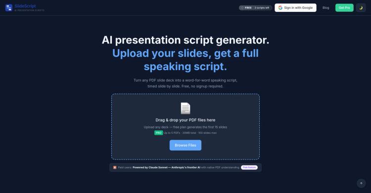 SlideScript featured image