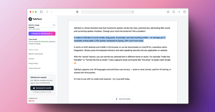 TalkText featured image