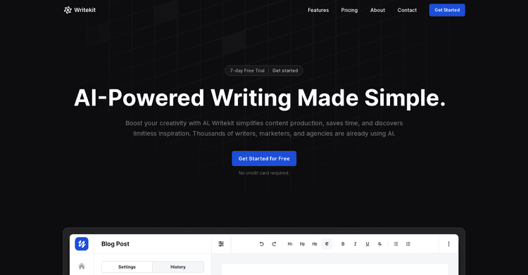 Writekit featured image