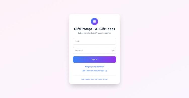 GiftPrompt featured image