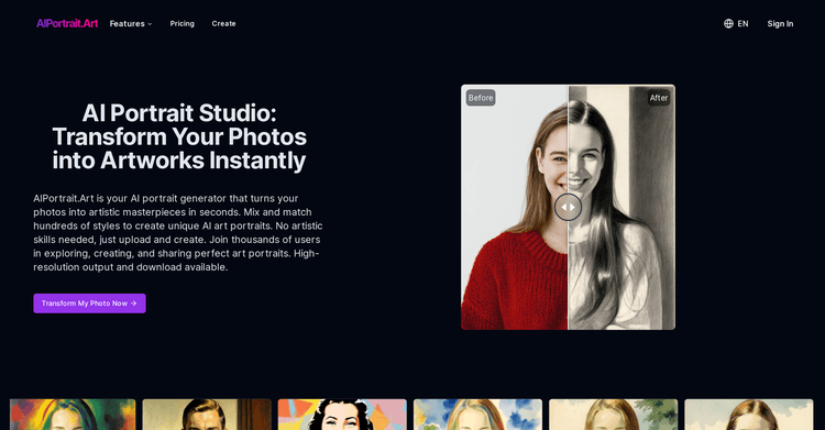 AIPortrait.Art featured image