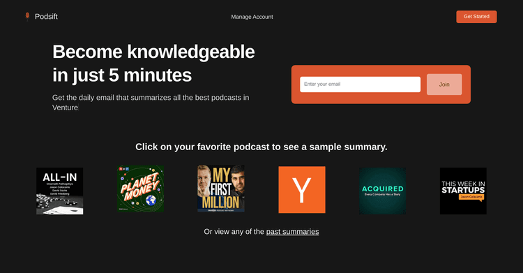 Podsift featured image