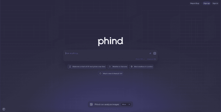 Phind featured image