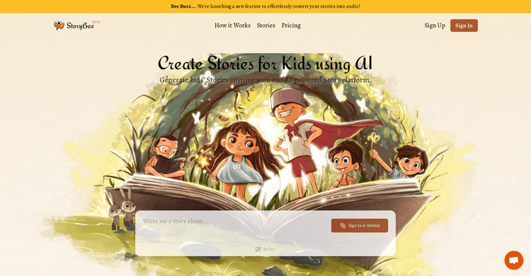 StoryBee featured image