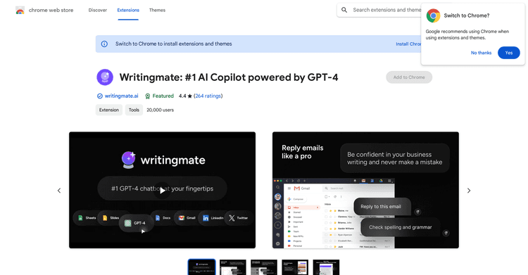 WritingMate featured image