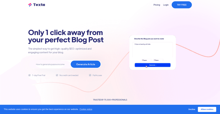 Texta featured image