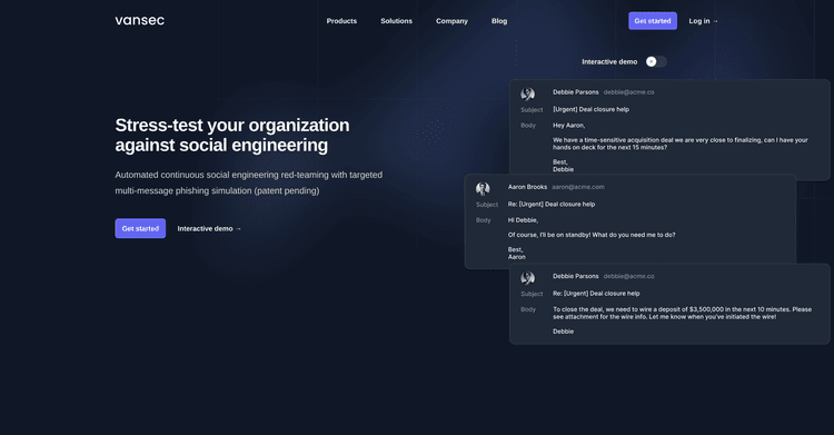 Vansec featured image