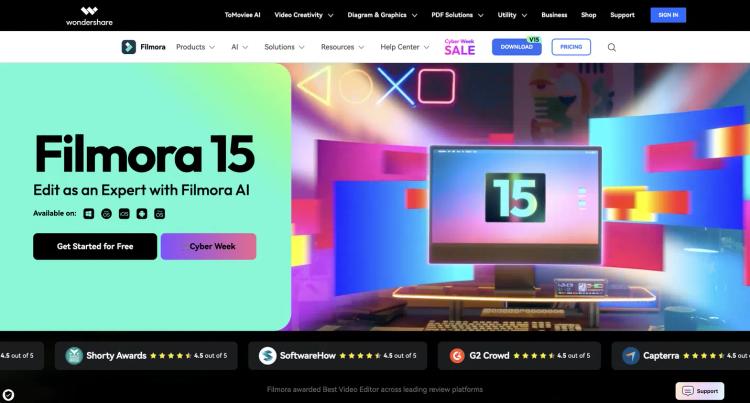 Wondershare Filmora featured image