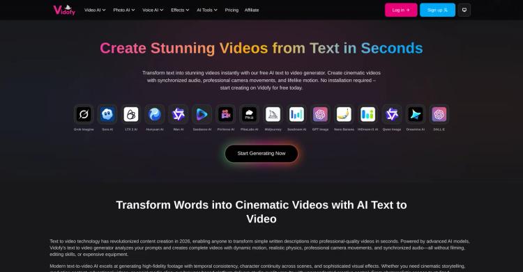 Vidofy AI featured image