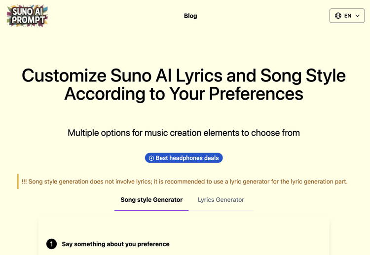 Suno Prompt featured image