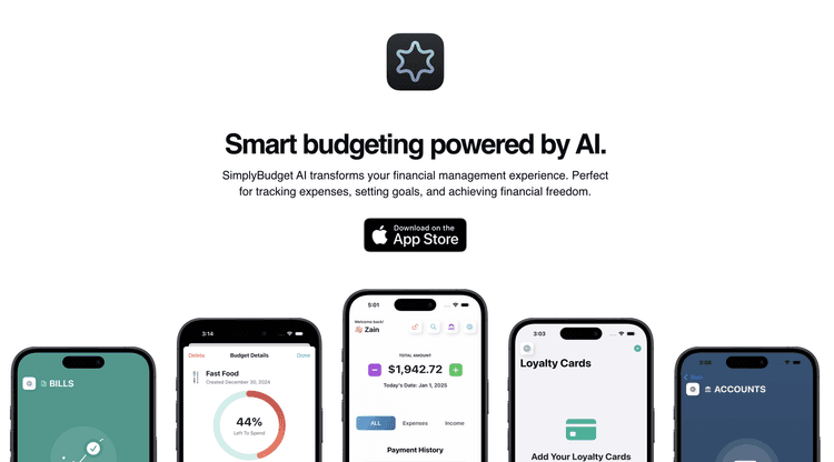 SimplyBudget AI featured image