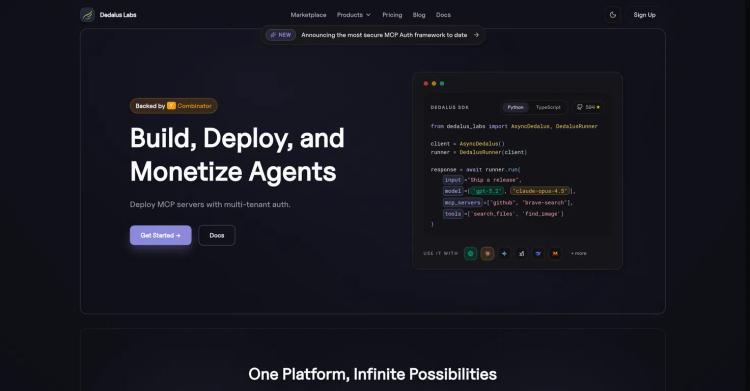 Dedalus Labs featured image