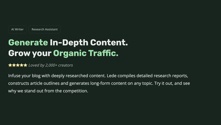 Lede featured image