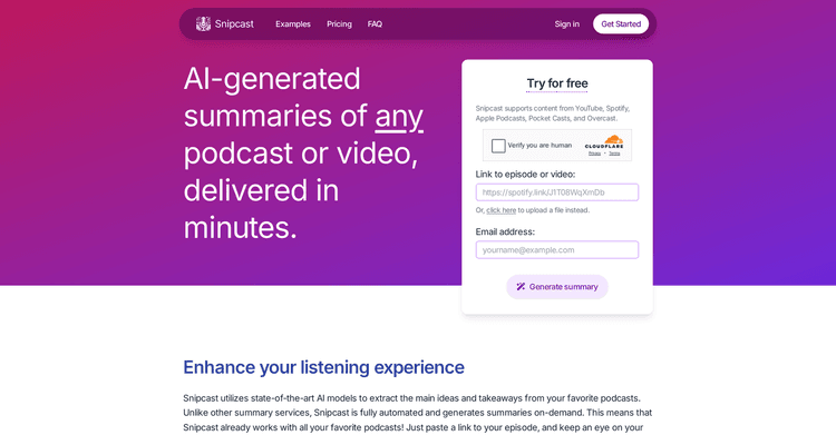 Snipcast featured image
