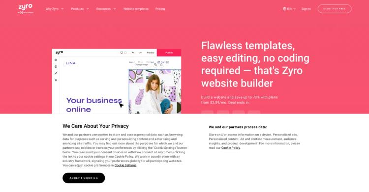 Zyro featured image