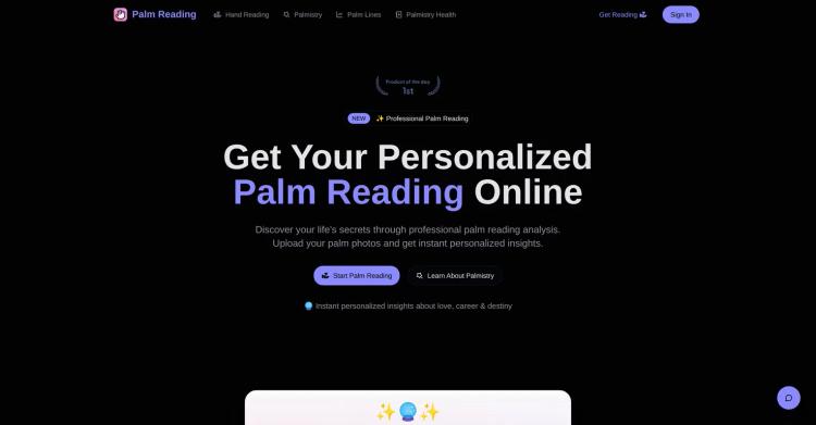 Palm Reading.app featured image